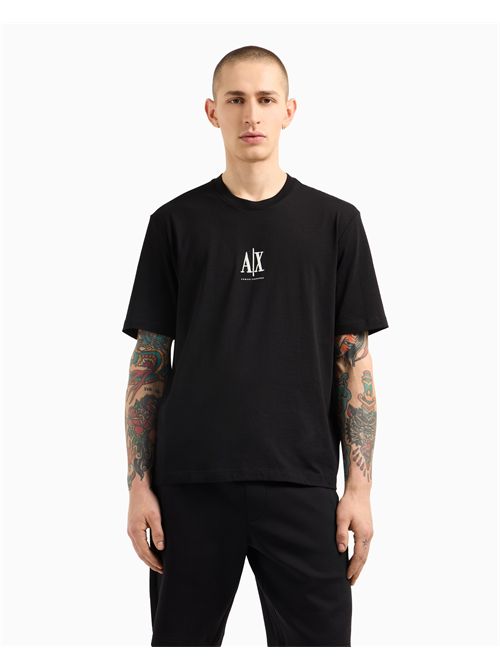 t-shirt man black ARMANI EXCHANGE | XM000363AF12308/UC001